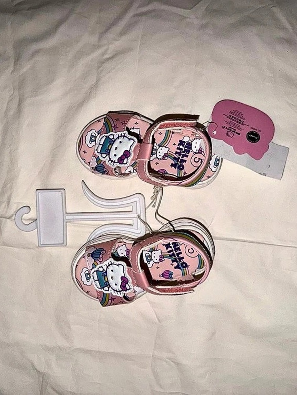 Hello Kitty Kids Pink & Purple Sandals